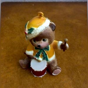5 for $25 Teddy Bear Christmas Ornament Playing Drums